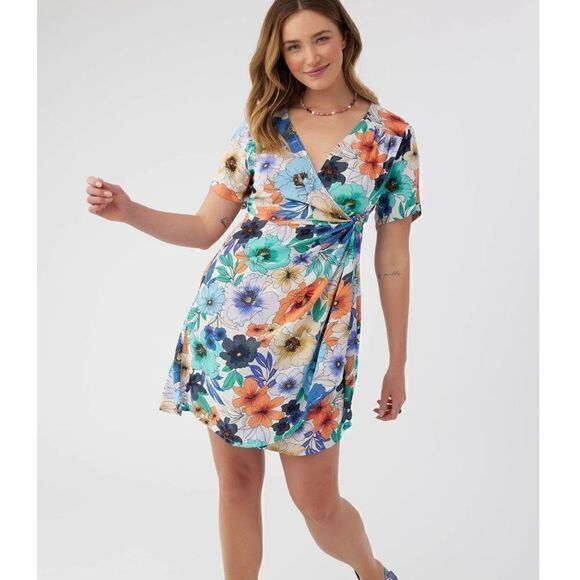 O’Neill Blake Dress, floral, NWT, size XS - Picture 1 of 9